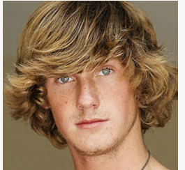 Photograph of Men 70s shag hairstyle wavy shag hairstyle 2011