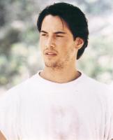 Keanu Reeves with Medium Hair Style, black
