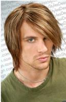 men medium long hairstyle with long side bangs with high lites.jpg
